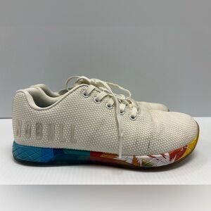 Nobull Shell Sunrise Trainer Shoes Womens 9.5 Mens‎ 8 West Coast Ivory Sneakers